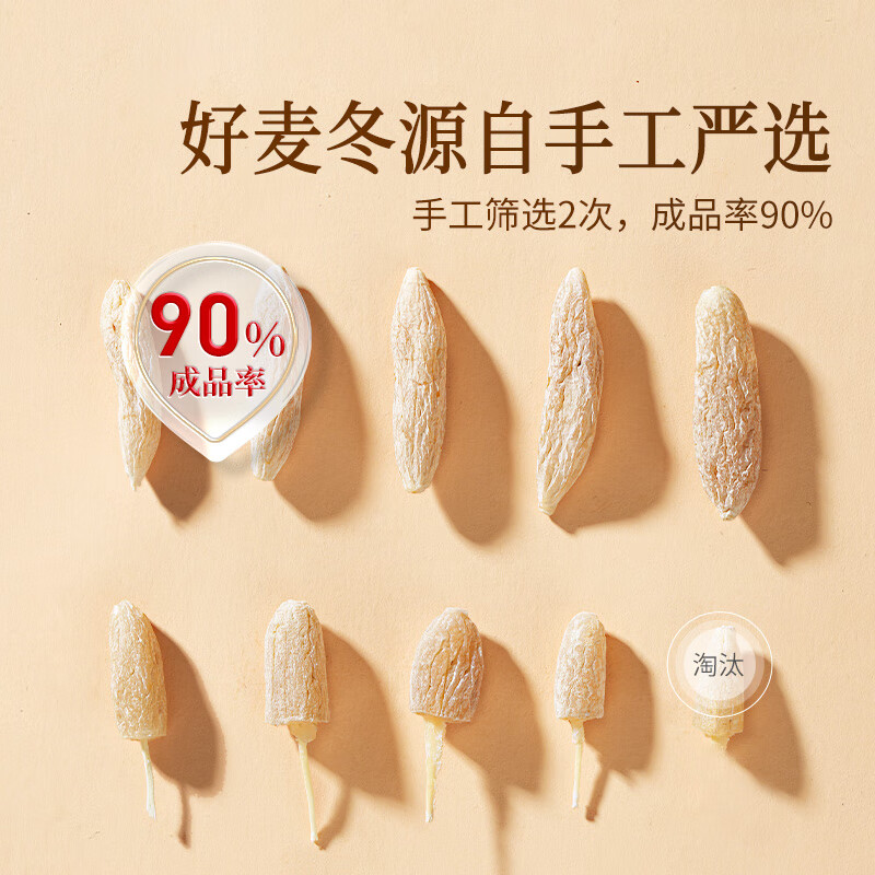 同仁堂品牌北京同仁堂麦冬150g 非中药材可搭黄芪党参 养生茶 中秋礼品