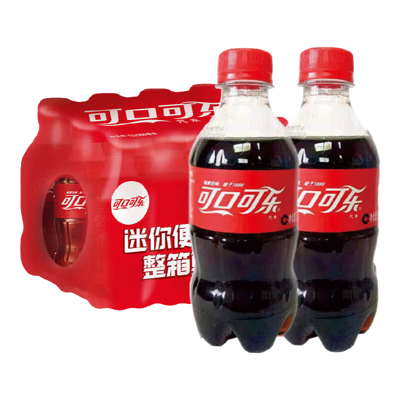 �ɿڿ��֣�Coca-Cola��Сƿ̼�����ϳ�������ۻ������������ ����6ƿ*300���� 4.59Ԫ