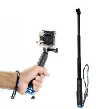 SJCAM山狗SJCAM自拍杆铝铪金自拍杆运动摄像相机配件36寸19寸 红色19寸（18-48cm)