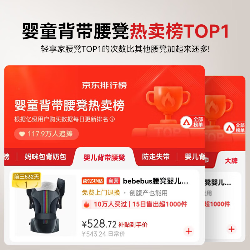 2026年背带腰凳哪个更舒适？这3款轻便好用，妈妈们都推荐，绝对值得一试