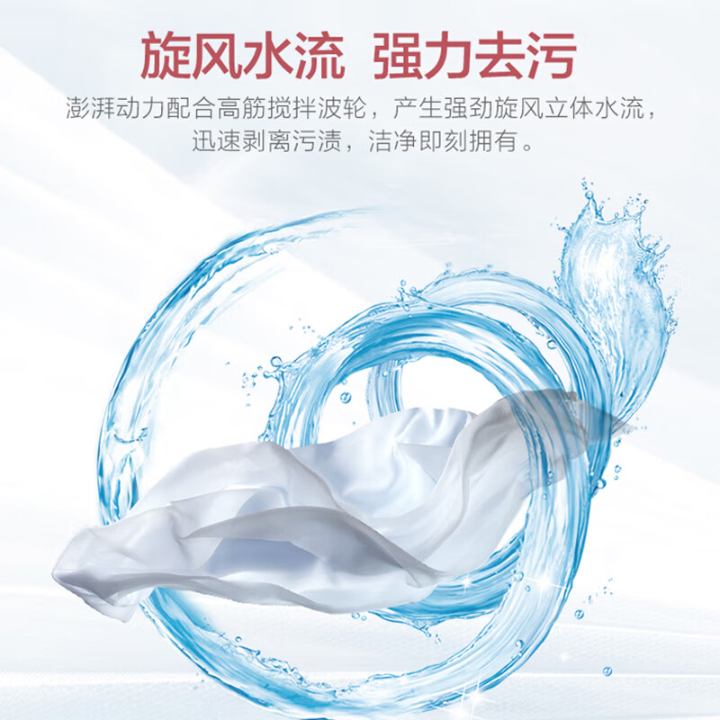 统帅(Leader)海尔出品 波轮洗衣机 双桶半自动双缸 10公斤家用 京东自营以旧换新家电补贴TPB100-1188BS