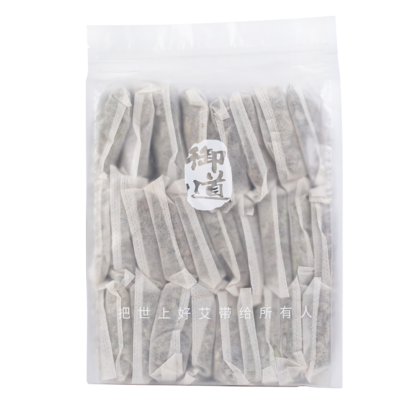 御道生姜艾草泡腳藥包30g*30包艾葉艾草足浴粉草本老姜泡澡包