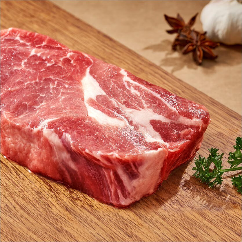 1号会员店有机黑猪肉礼盒 净重3.2kg 排骨肋排五花梅花猪肉馅年货礼盒