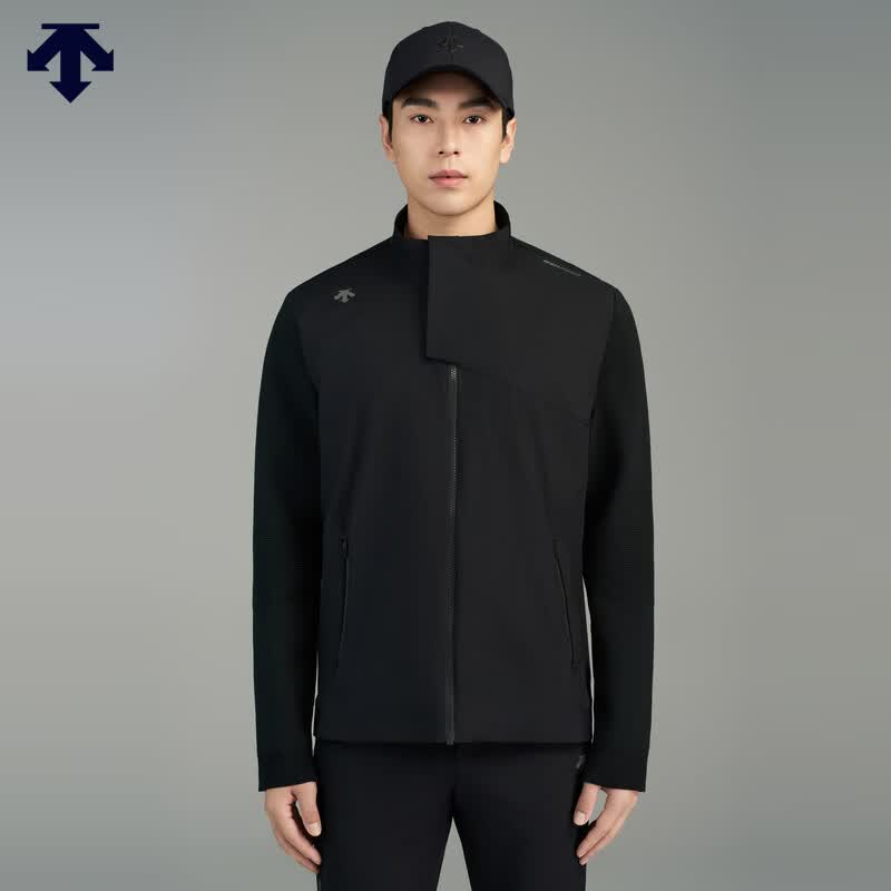 DESCENTEGOLF 迪桑特高尔夫【Xander同款】PRO系列男士4PRO夹克外套 早春 BK-黑色 M (170/92A)