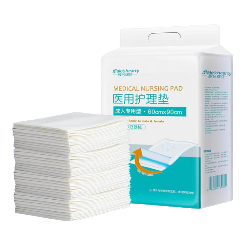 医用护理垫一次性加厚产褥垫产妇专用60x90CM老年人婴儿隔尿垫单 10片/包 1袋