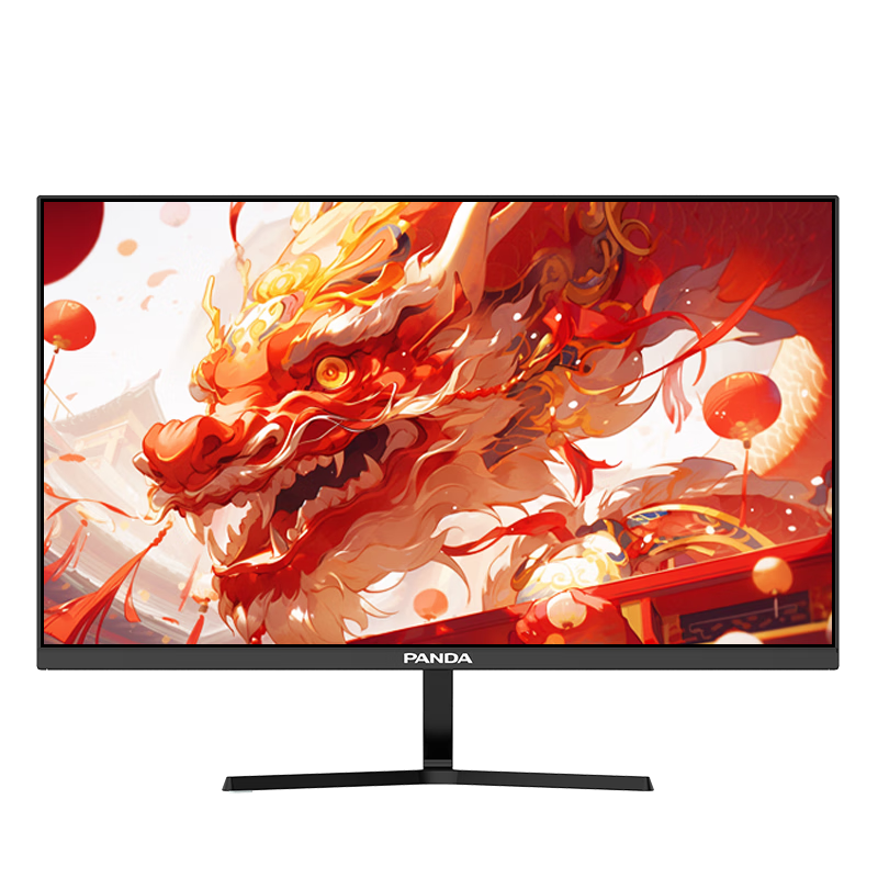 PLUS会员：熊猫PANDA 23.8英寸 FHD 原生100Hz IPS高清面板 滤蓝光不闪屏 电竞显示器 可壁挂Q24F4