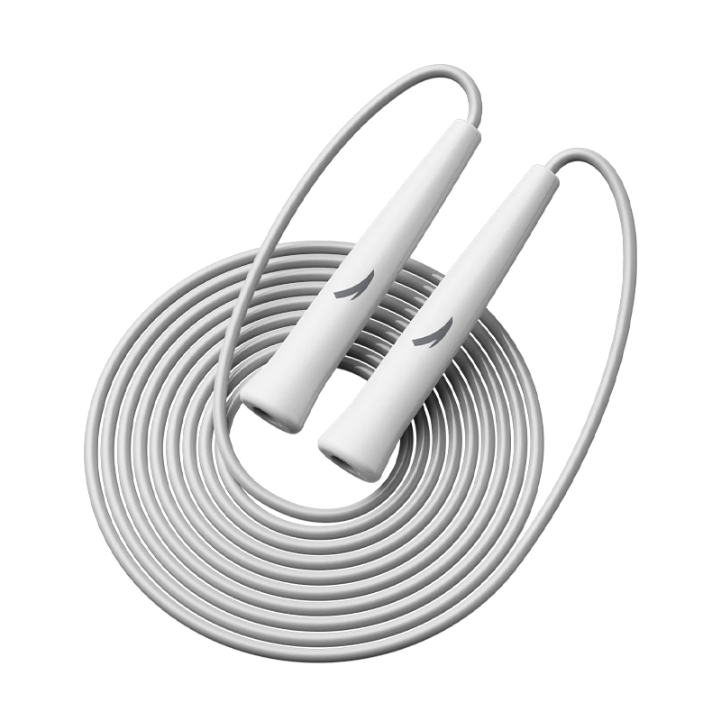 安踏跳绳健身减肥运动大人竞速学生中考专用成人女燃脂专业绳子 雅黑