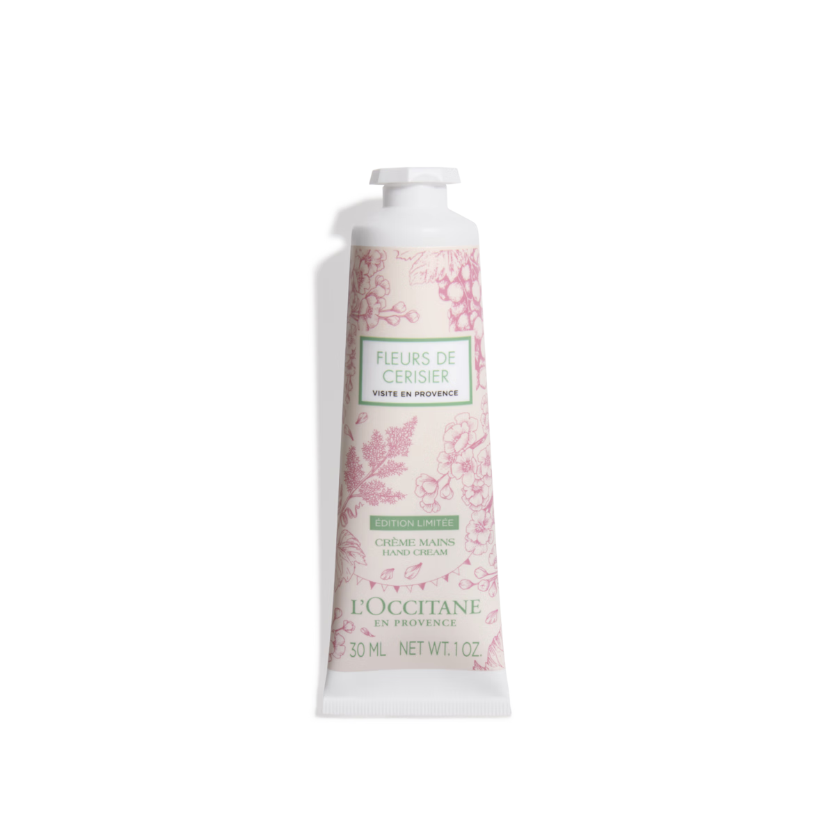 歐舒丹（L’OCCITANE）青提戀櫻香氛護(hù)手霜30ml清新果香少女手部護(hù)理官方直售送人禮物