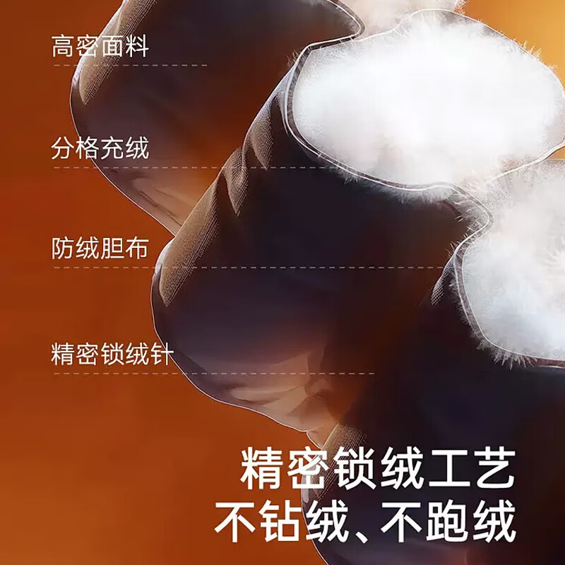 才子（TRIES）才子羽绒服冬季新款加厚保暖纯色时尚商务休闲简约百搭外套男 黑色 2XL (180/96A)