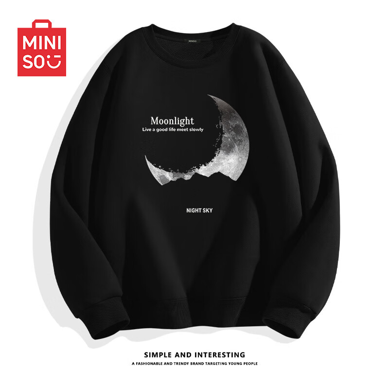 ���ڲ�����������Ʒ��MINISO��Բ�������д���2025�¿ɫ����Ӳͦ����������������ʿ��ñ���� ��ɫ(����ɽ) 4XL (����205-230��)