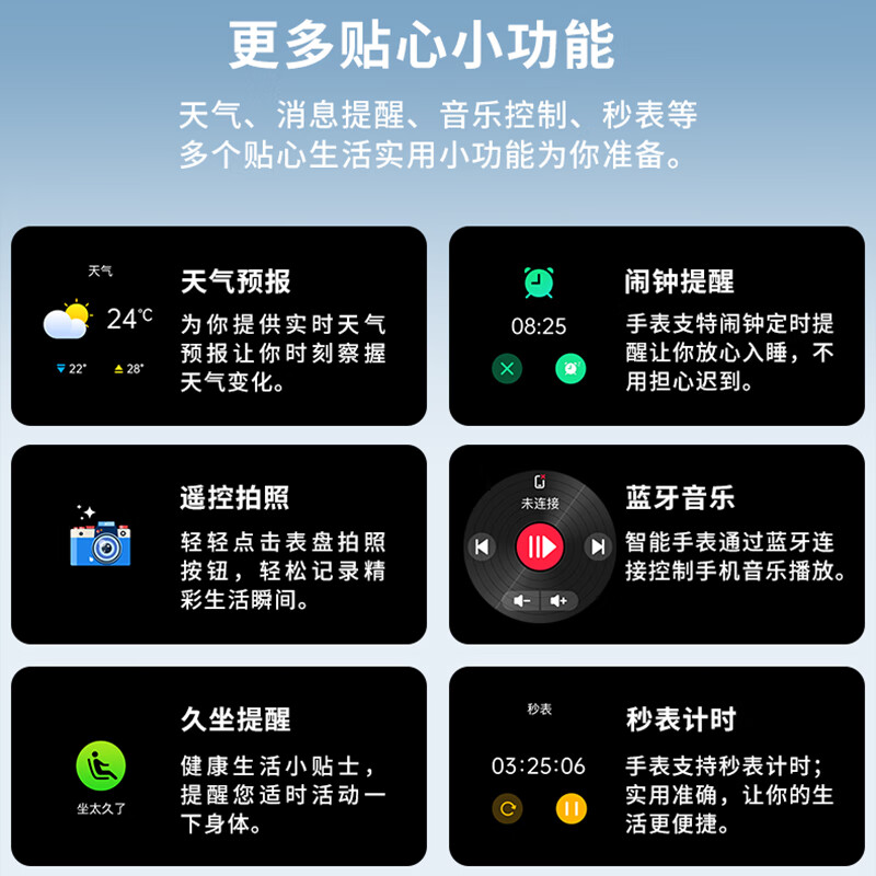 莱思帝Q3智能手表心率血压血氧监测健身跑步配速IP68防水防汗长续航蓝牙接打电话消息提示运动手环watch 黑色表框+黑色硅胶表带 高硬度合金防摔防划痕