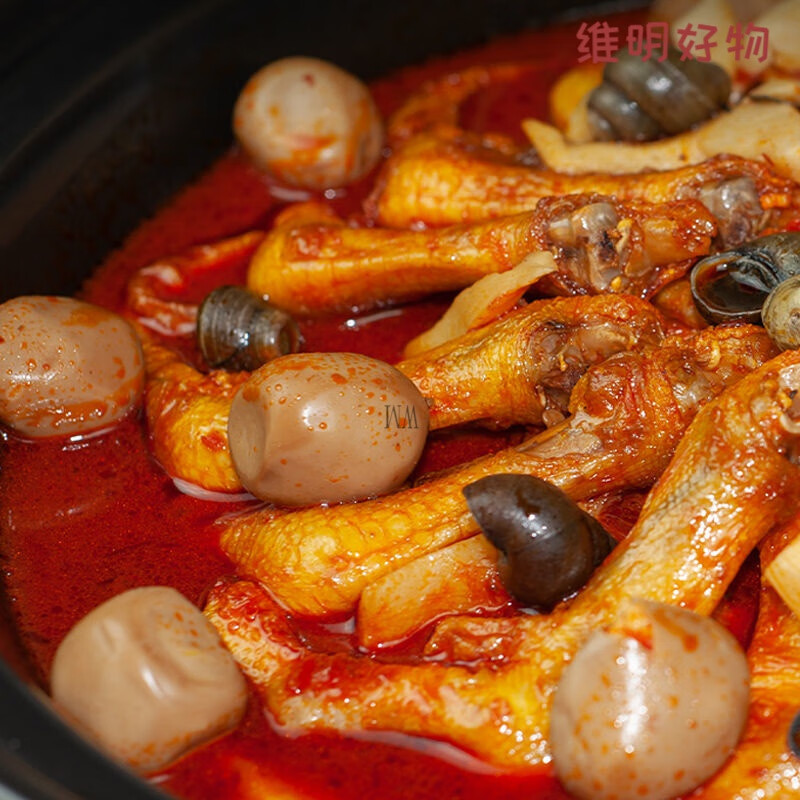 螺生源鸭脚煲 广西螺蛳鸭脚煲螺狮粉鸭掌柳州螺丝火锅煲田螺煲 【一包装】480g*1【有带壳螺蛳】