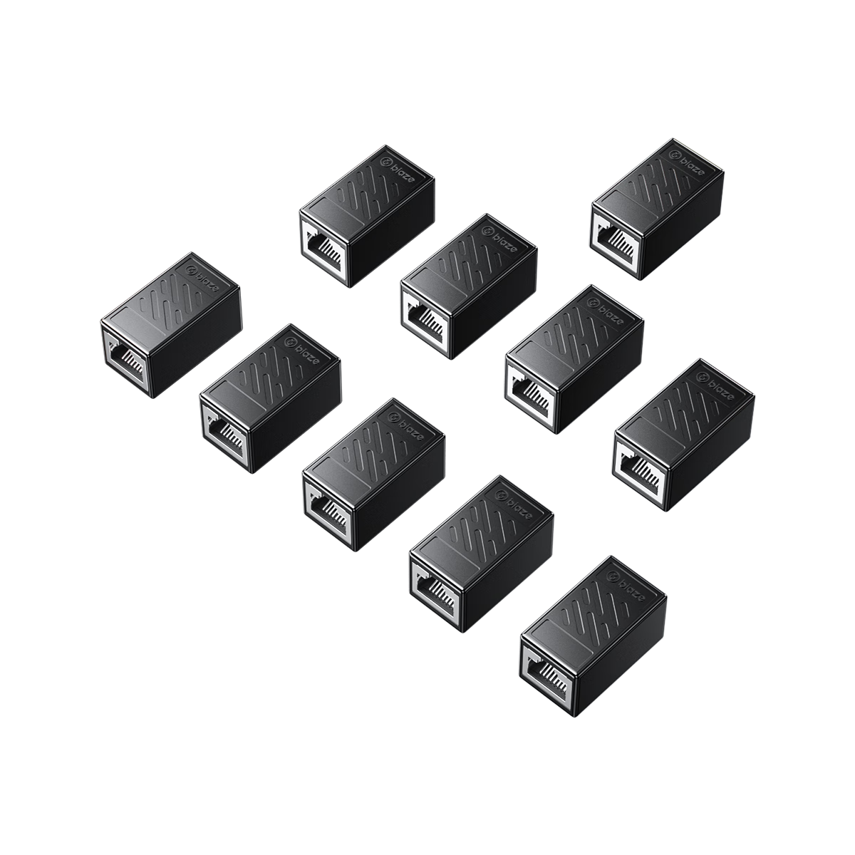 ������ ����ת��ͷ�Խ�ͷ�� ����ֱͨͷRJ45���������� ˫ͨͷģ�������ӳ���8P8C 10��װ 35Ԫ