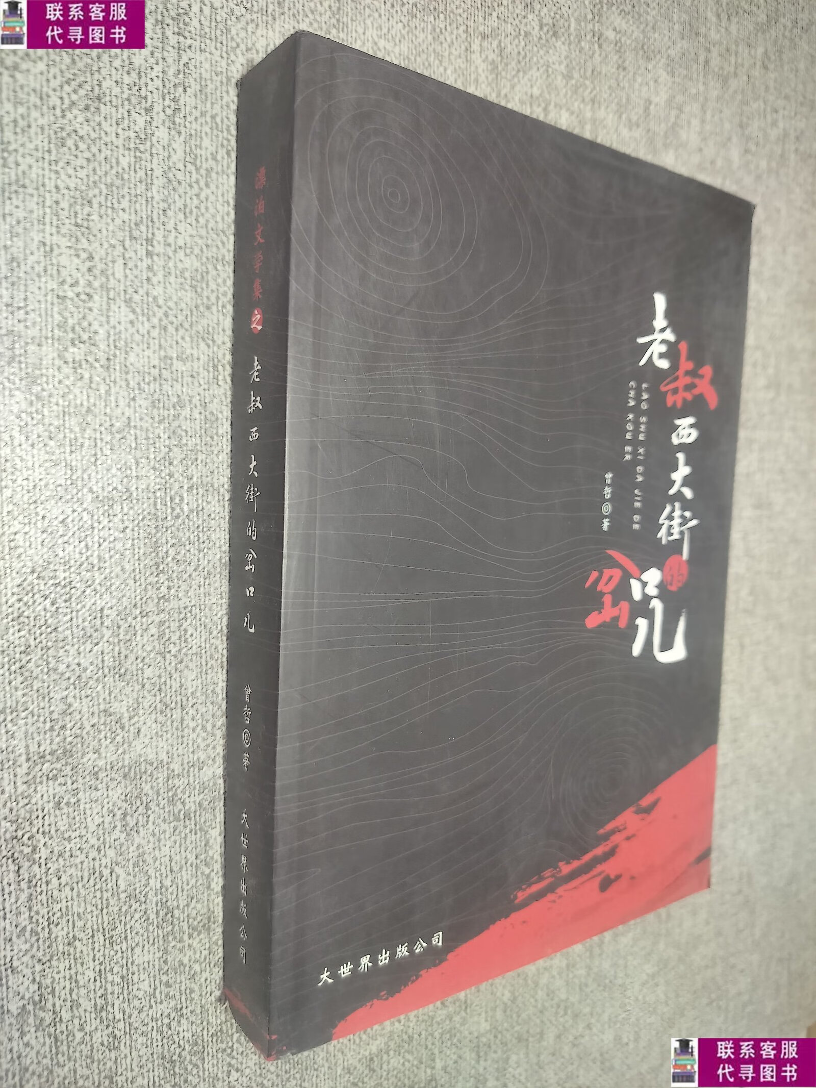 【二手9成新】老叔西大街的岔口儿 /曾哲 大世界出版