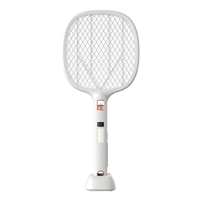 久量電蚊拍充電式家用滅蚊燈兒童安全強力紫光誘蚊人體感應(yīng)基孔肯雅熱