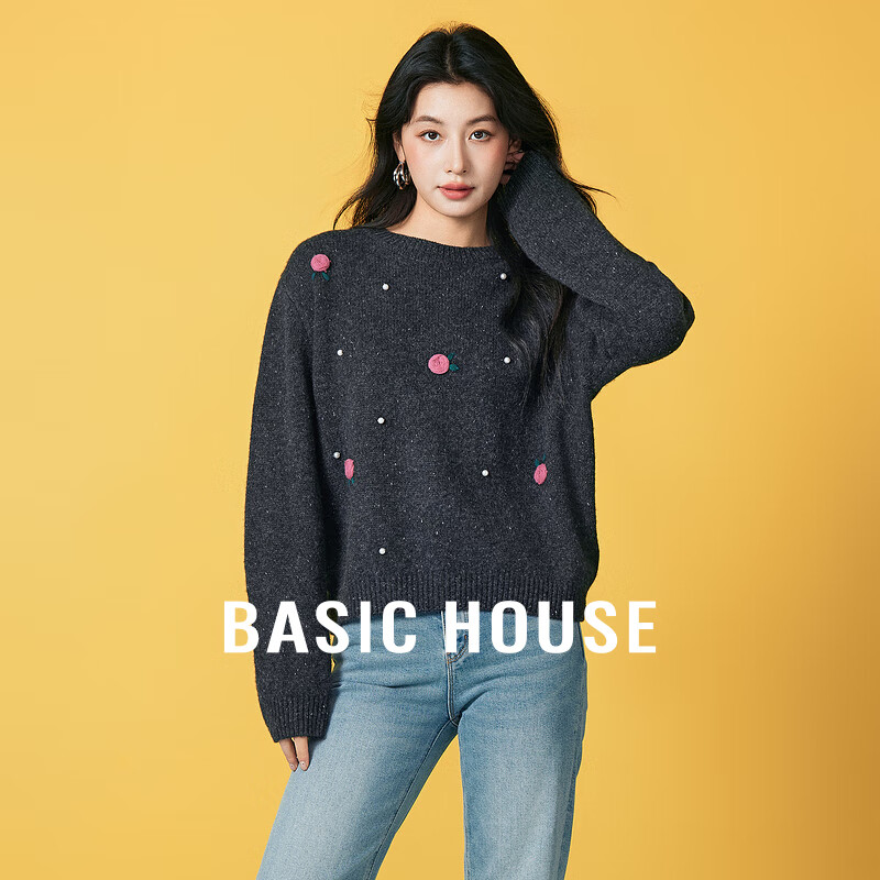 Basic House/�ټҺö������ʰٴ����ʱ�д������г�����֯ë��Ů �� L