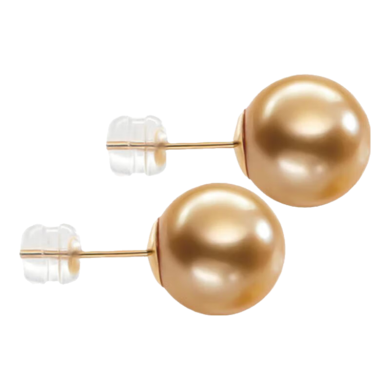 ���鹬18K��ˮ����������������Բ����ǿ������ʱ�� 11.0-12.0mm 18K���ɫ�� 2539Ԫ