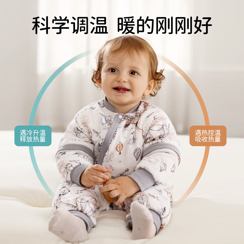 欧孕(OUYUN)【小清心】婴儿睡袋秋薄竹棉纱布防踢被新生儿睡袋 松鼠麋鹿【厚夹棉】 90建议身高80-95cm(1.5-2.5岁) 欧孕(OUYUN)【小清心】婴儿睡袋秋薄竹棉纱布防踢被新生儿睡袋 松鼠麋鹿【厚夹棉】 90建议身高80-95cm(1.5-2.5岁)