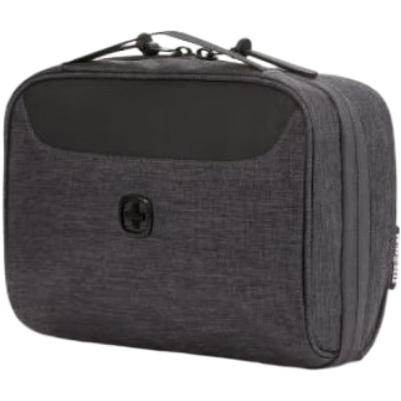 威戈（WENGER）洗漱包收納包雙層旅行袋多功能便攜包化妝包 旅行配件包2698 Dark Gray Heather os