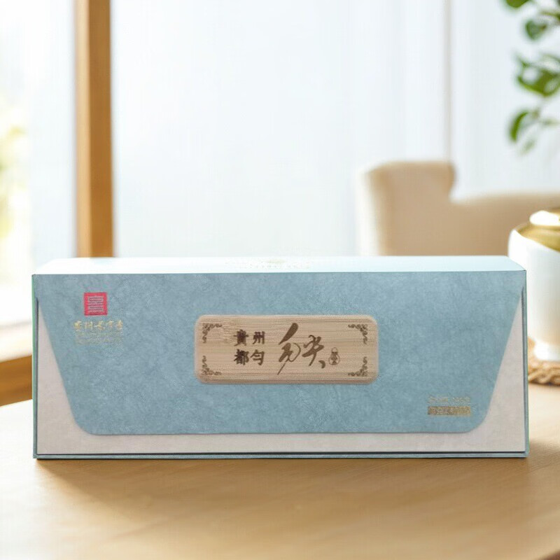 青华灵芽贵州都匀毛尖高山绿茶云雾茶伴手礼条装礼盒120g特级茶叶