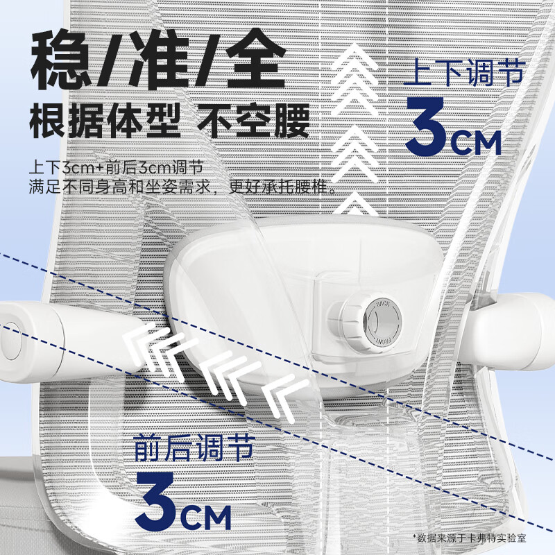 卡弗特W78人体工学椅电脑椅家用办公椅子人工力学可躺座椅电竞椅学习椅 二代【黑框黑】弹簧坐垫/无搁脚