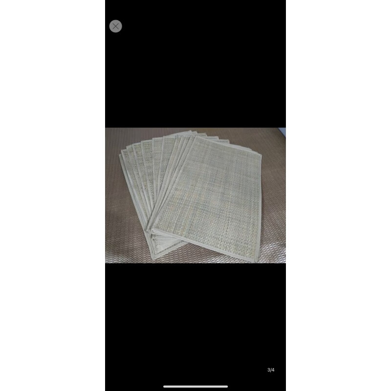 馬蘭草席子枕片藤席枕套涼席枕頭套一對裝枕頭套草席枕巾夏季 50X70馬蘭草枕席一片 其它