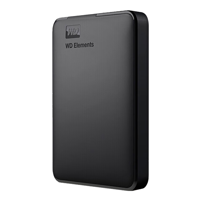 西部数据（WD）移动硬盘 USB3.0 Elements新元素系列 机械硬盘大容量 手机电脑外置外接 【经典元素】 |商务便携 4TB