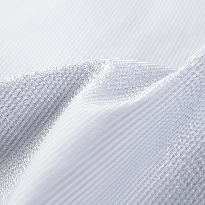 雅戈尔长袖衬衫【桑蚕丝】隐条纹优雅商务易打理高端男衬衣 灰色隐条纹 40 （175/92Y）