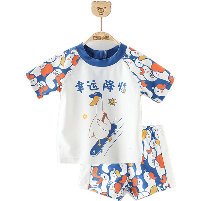 ����С����ͯӾ��Ů���к�����͸��Ӿ��Ӿװ�����ļ�������Ӿ��װ ����Ѽ 90 cm