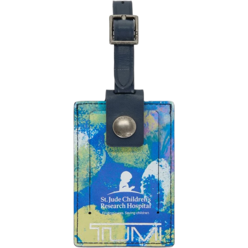 途明（TUMI）行李牌輕奢便攜旅行配件行李箱拉桿箱吊牌防丟托運標識牌01536862 Multi Dots 均碼