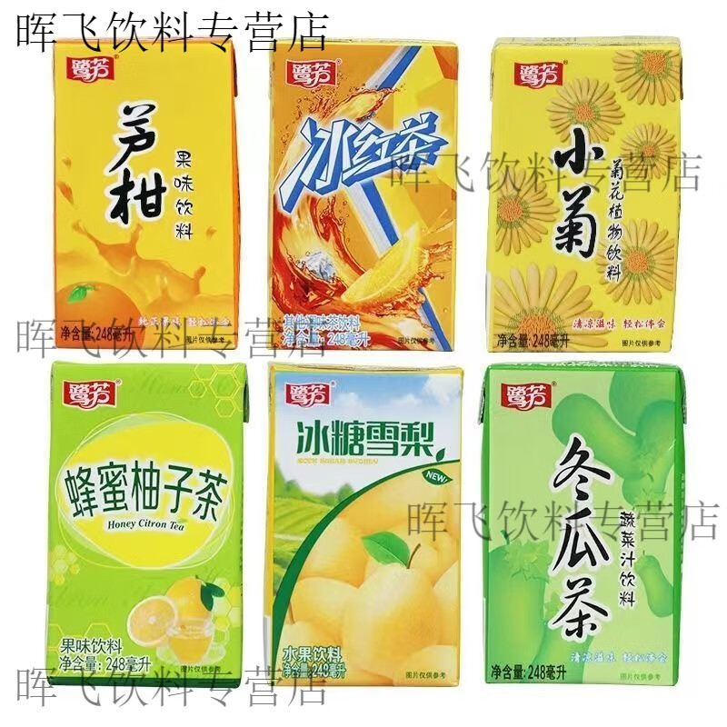 食懷鷺芳果味果汁飲料248ml*10盒多口味冬瓜菊花茶冰紅茶冰糖雪梨蘆柑 蘆柑*10瓶 破損包賠 量大可議