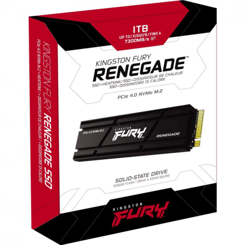 金士顿（Kingston）/金士顿 FURY RENEGADE 1T/2T/4T/TB 固态硬盘SSD适合PS5 1TB