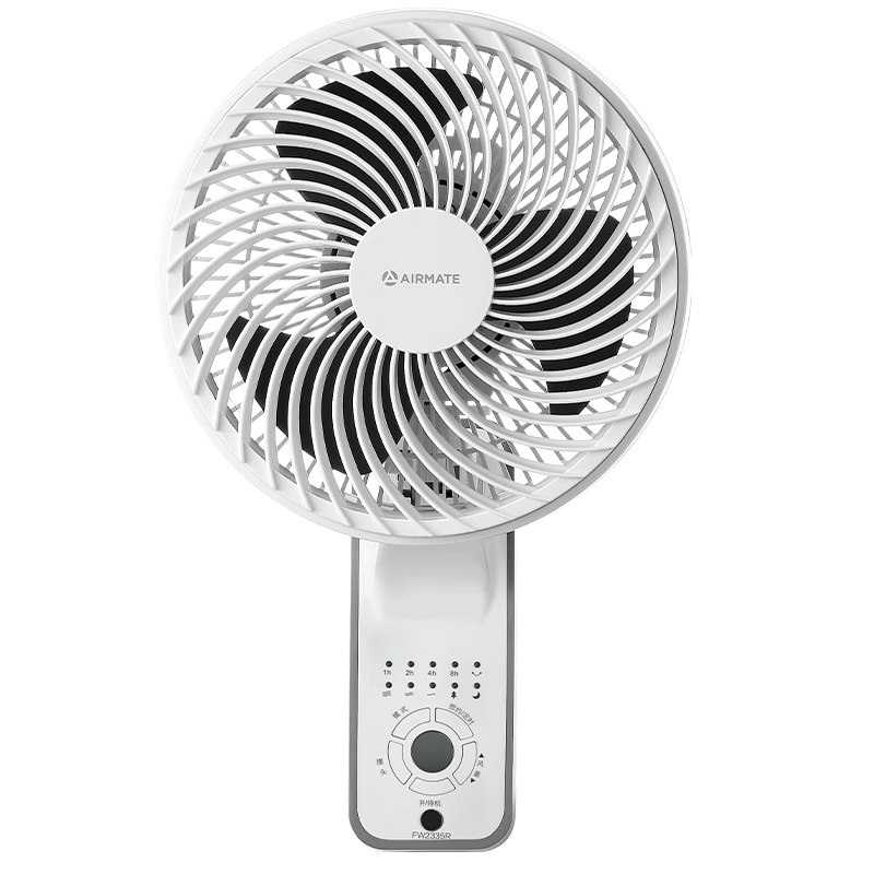 艾美特（AIRMATE）空氣循環(huán)壁扇壁掛式電風(fēng)扇家用商用轉(zhuǎn)頁(yè)扇餐廳宿舍食堂工業(yè)工程風(fēng)扇大風(fēng)量節(jié)能墻壁風(fēng)扇 FW23-X6