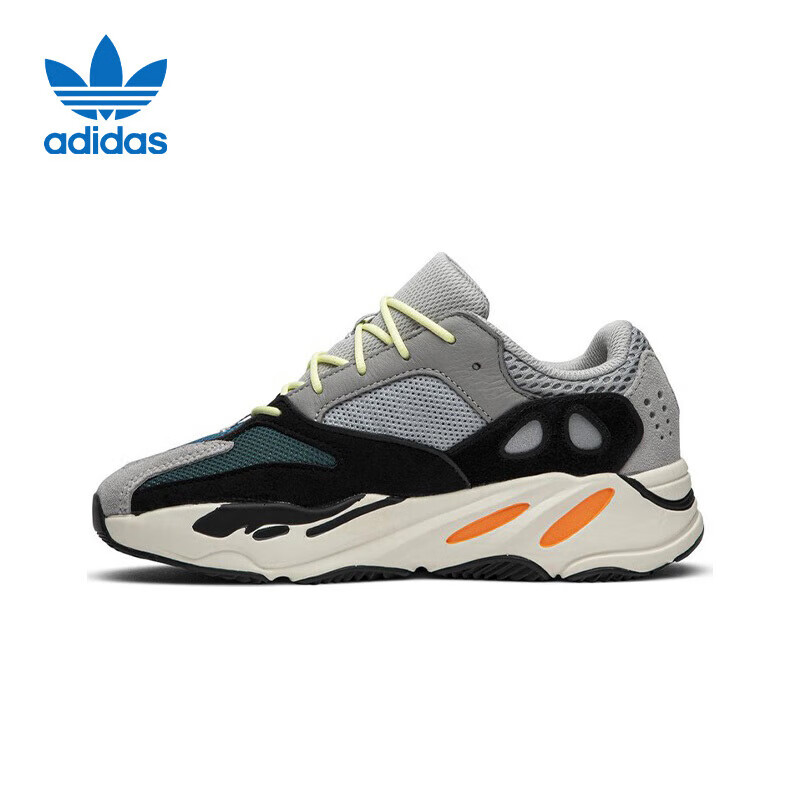阿迪达斯三叶草Yeezy700V1KIDS椰子儿童休闲鞋儿童礼物FU900532码