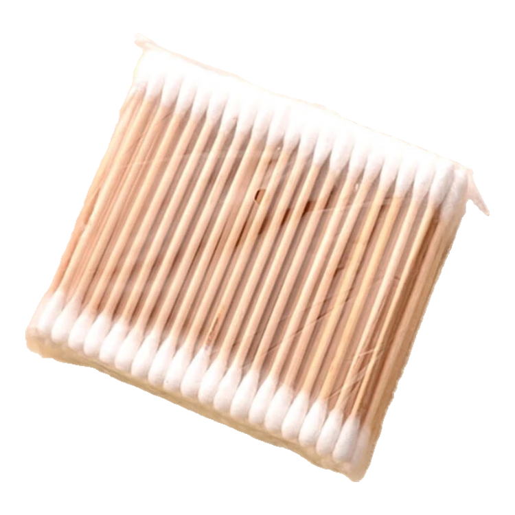 双头多用棉签儿童婴儿棉签极细新生儿专用棉棒婴幼儿用品 袋装简装3包约240支