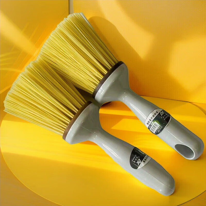 洁朗尼刷锅利器厨房刷子刷木柄洗锅洗碗刷长柄尼龙塑料厨房炊帚小扫把案 2个刷子