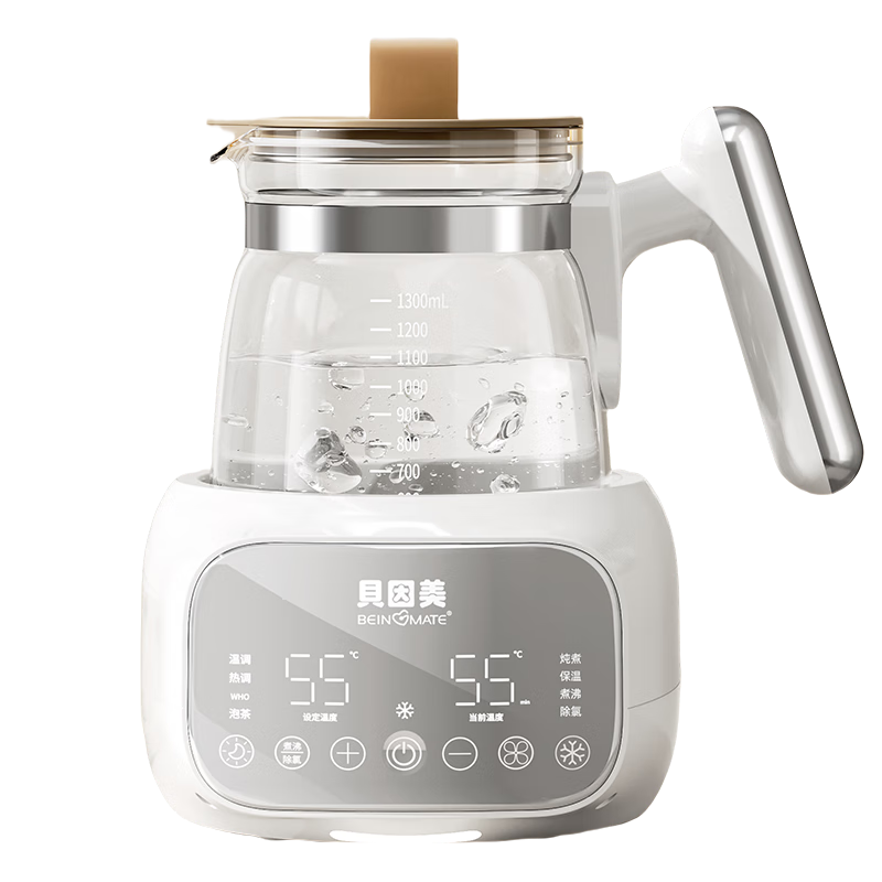 贝因美（Beingmate）恒温水壶 恒温壶婴儿调奶器温热暖奶器家用冲奶粉电热烧水壶夜灯