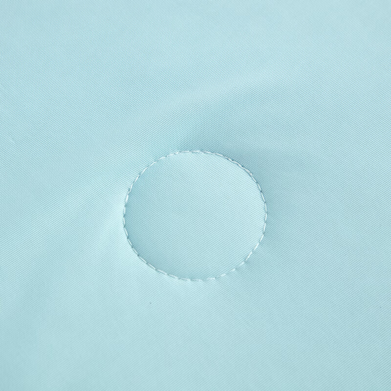 CIBOAKIEIG凉感冰丝A类夏凉被 冰淇淋亲肤感空调被可机洗单人双人被 蓝拼灰 200cm*230cm