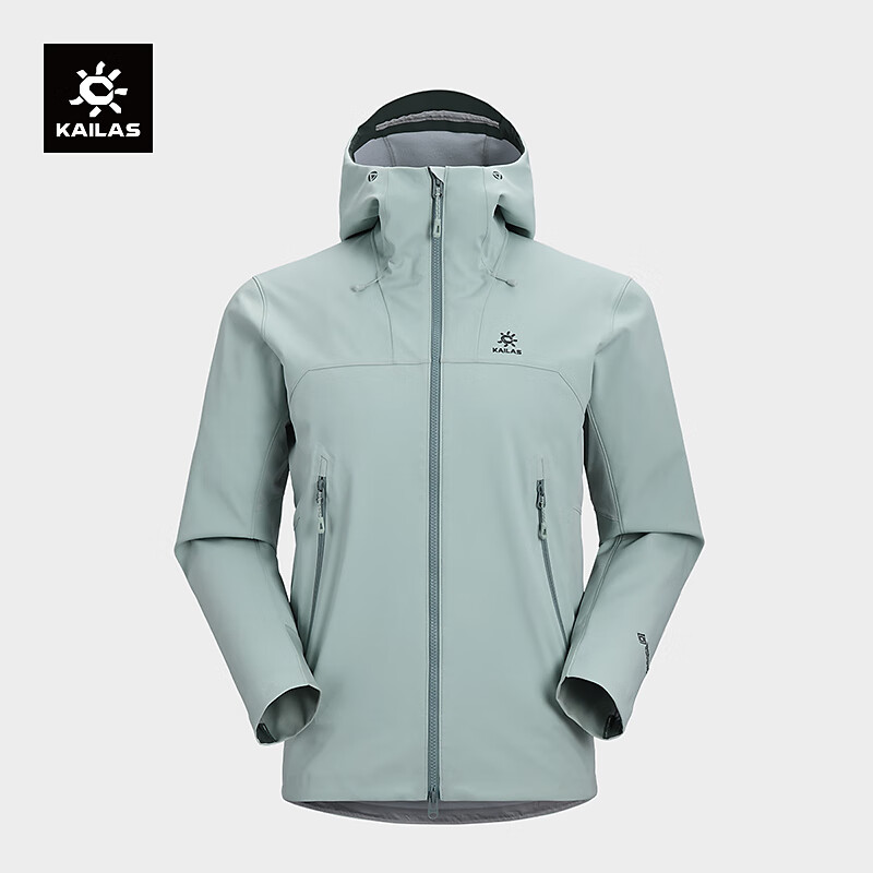 KAILAS凯乐石IC-MAX软壳外套男GORE-TEX 3L防风保暖户外攀冰登山 山染绿 M