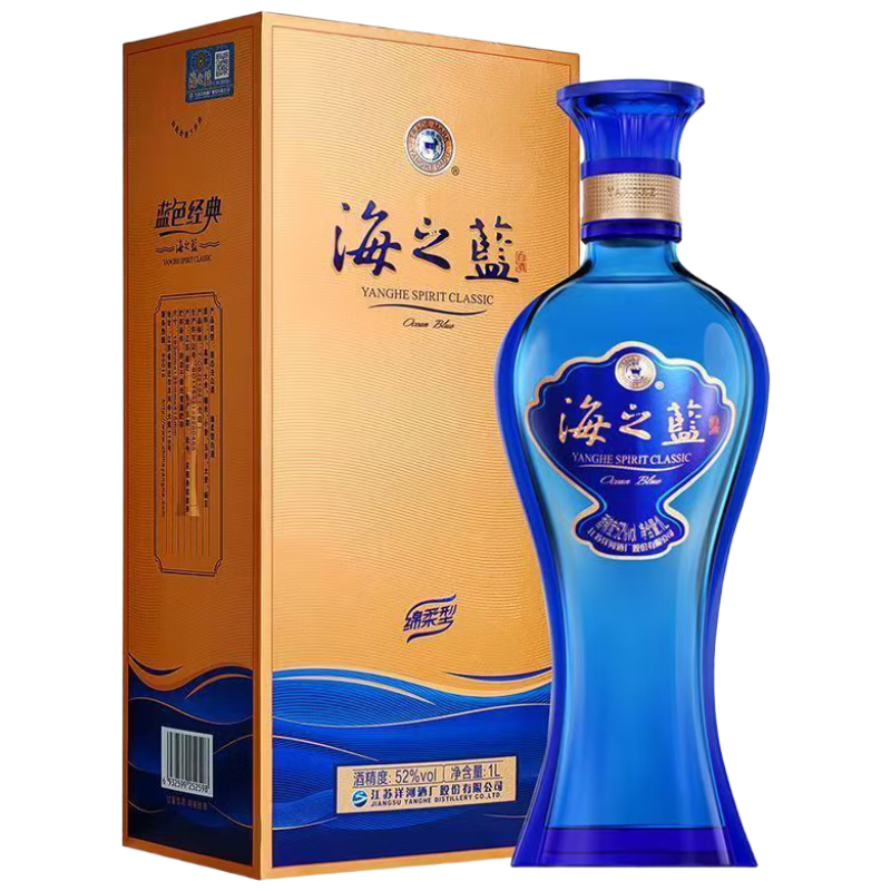 YANGHE/��� ��ɫ���� ��֮�� 52?����Ũ���� 1000ml 1ƿ