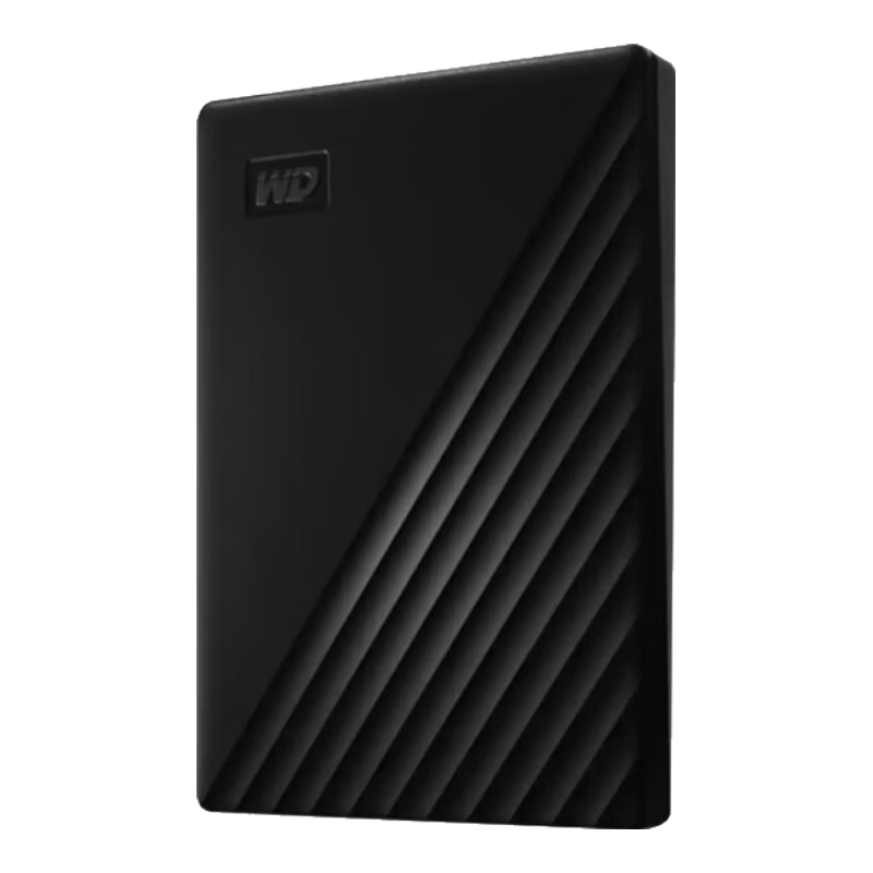 西部数据（WD）移动硬盘 USB3.0 My Passport随行版 加密机械硬盘 手机电脑外接硬盘 5TB 兼容Mac 官方标配