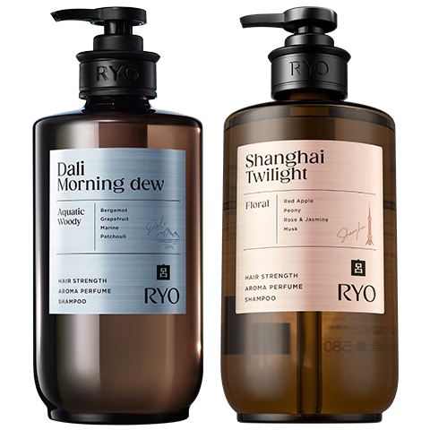 呂(Ryo)香氛呂洗發(fā)水上海幻夜580ml+大理晨曦580ml控油蓬松留香熱門商品