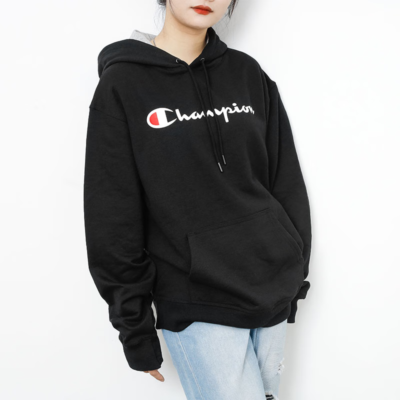 Champion�����ھ���ñ��Ů��ƾ������ӡ������ñ���ﶬ���� ��ɫ����дӡ���� S 90-100������