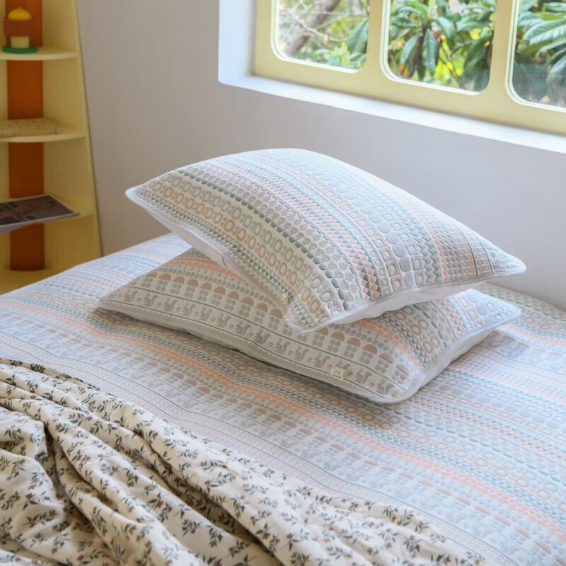 雅赞软席床单床垫纯棉纱布新疆长绒棉母婴A类四季通用【商场同款】 松鼠坚果-经典款 加大双人款220*240