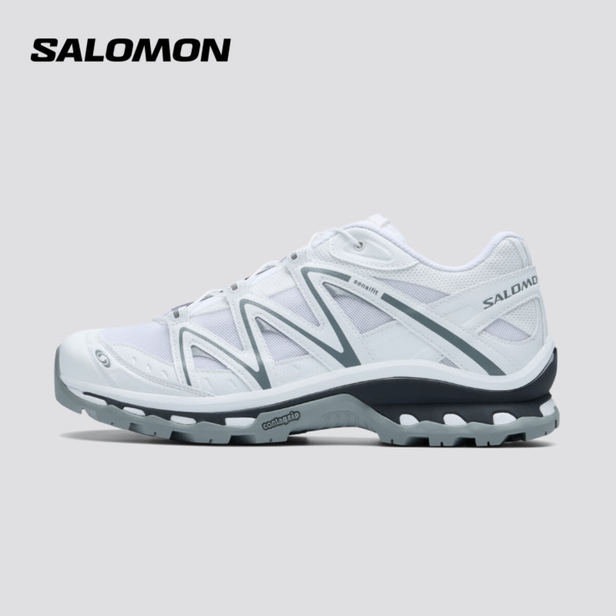 萨洛蒙（Salomon）男女款 城市轻户外舒适透气潮流穿搭稳定支撑休闲运动鞋 XT-QUEST 白色 410523 37 (UK4.5丨 37 1/ 3)