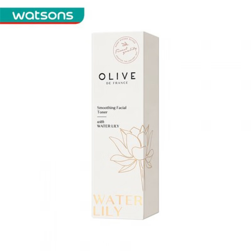 屈臣氏【旗舰直销】屈臣法国橄榄睡莲活妍柔肤水150ml 补水保湿护肤水润