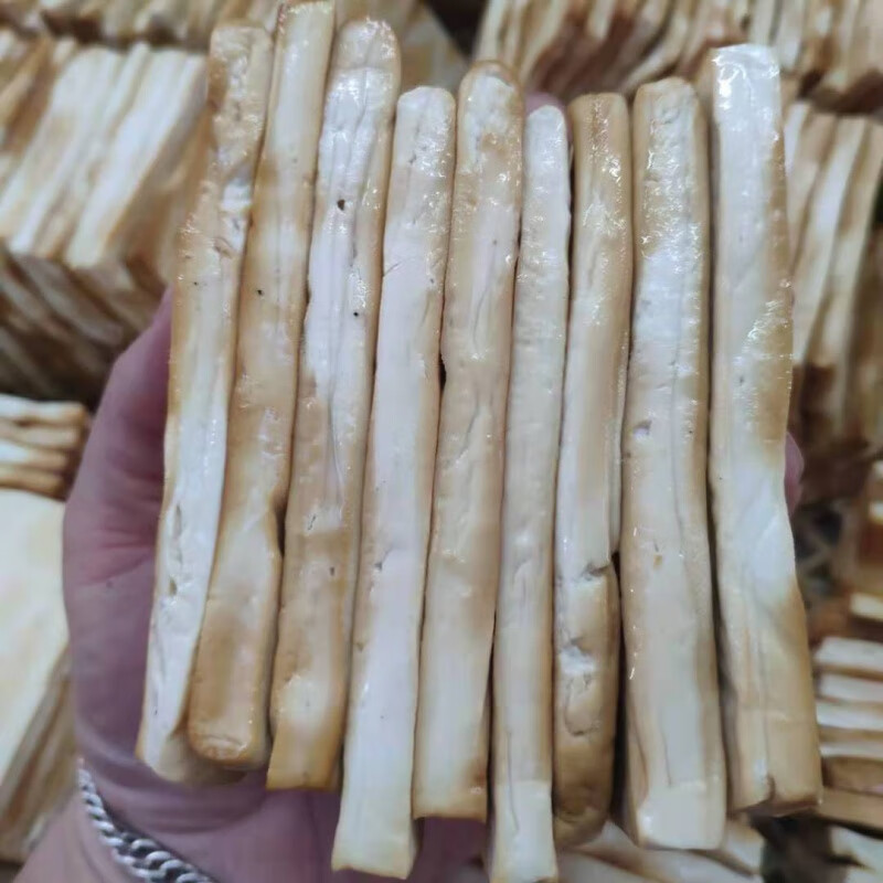 婉明湖南特产柴火烟熏衡东香干农家自制散装手磨豆腐衡山香干 柴火