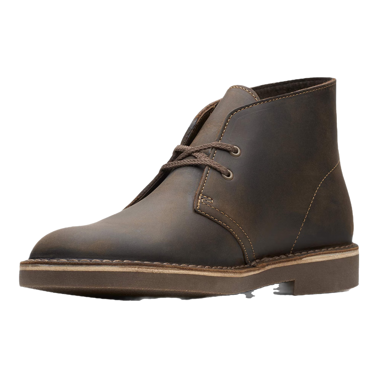 Clarks 男士絨面皮切爾西靴 輕便舒適短靴 休閑踝靴 蜂蠟色 40 (7.5 US) 寬版