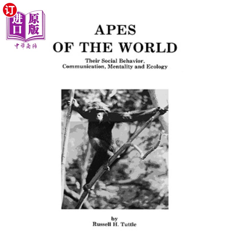 海外直订apes of the world 世界猿类