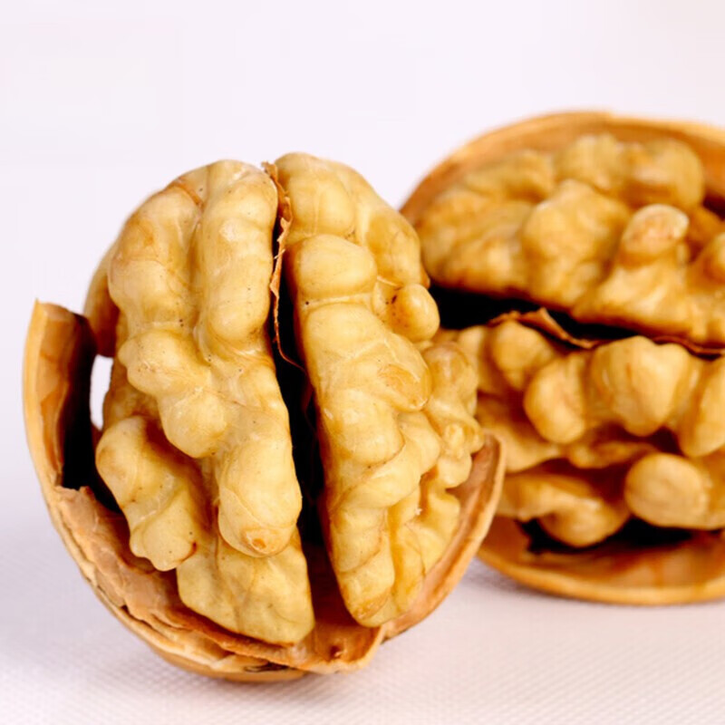 古力巴戈新疆185紙皮核桃禮盒裝送人堅(jiān)果原味生核桃 紙皮核桃禮盒裝1500g1盒